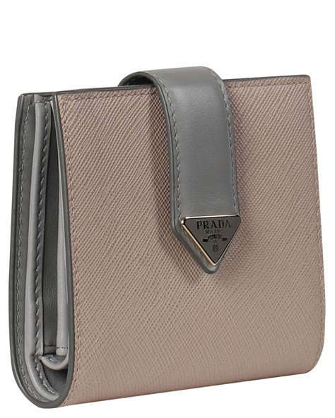 prada geldbörse saffiano leder|Prada wallet holder.